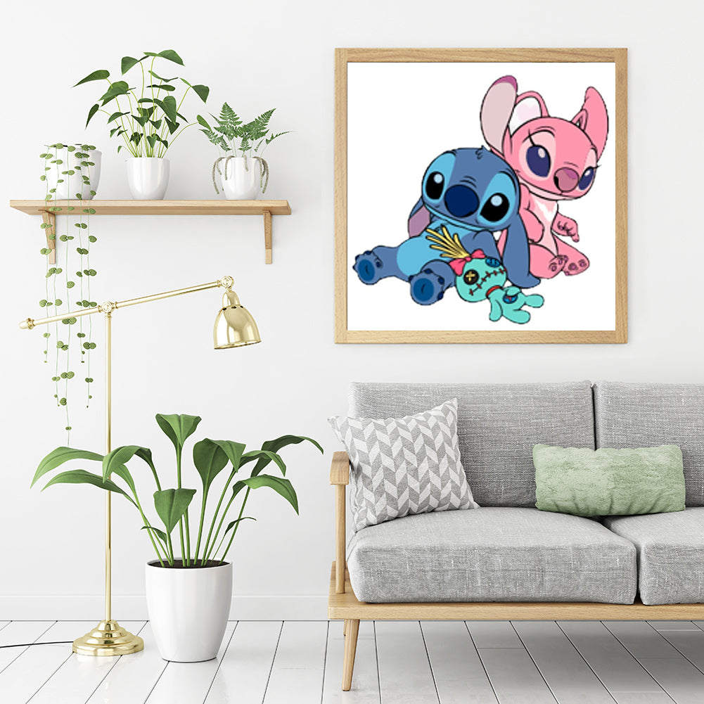 Monster Family - Full Round Drill Diamond Painting 30*30CM