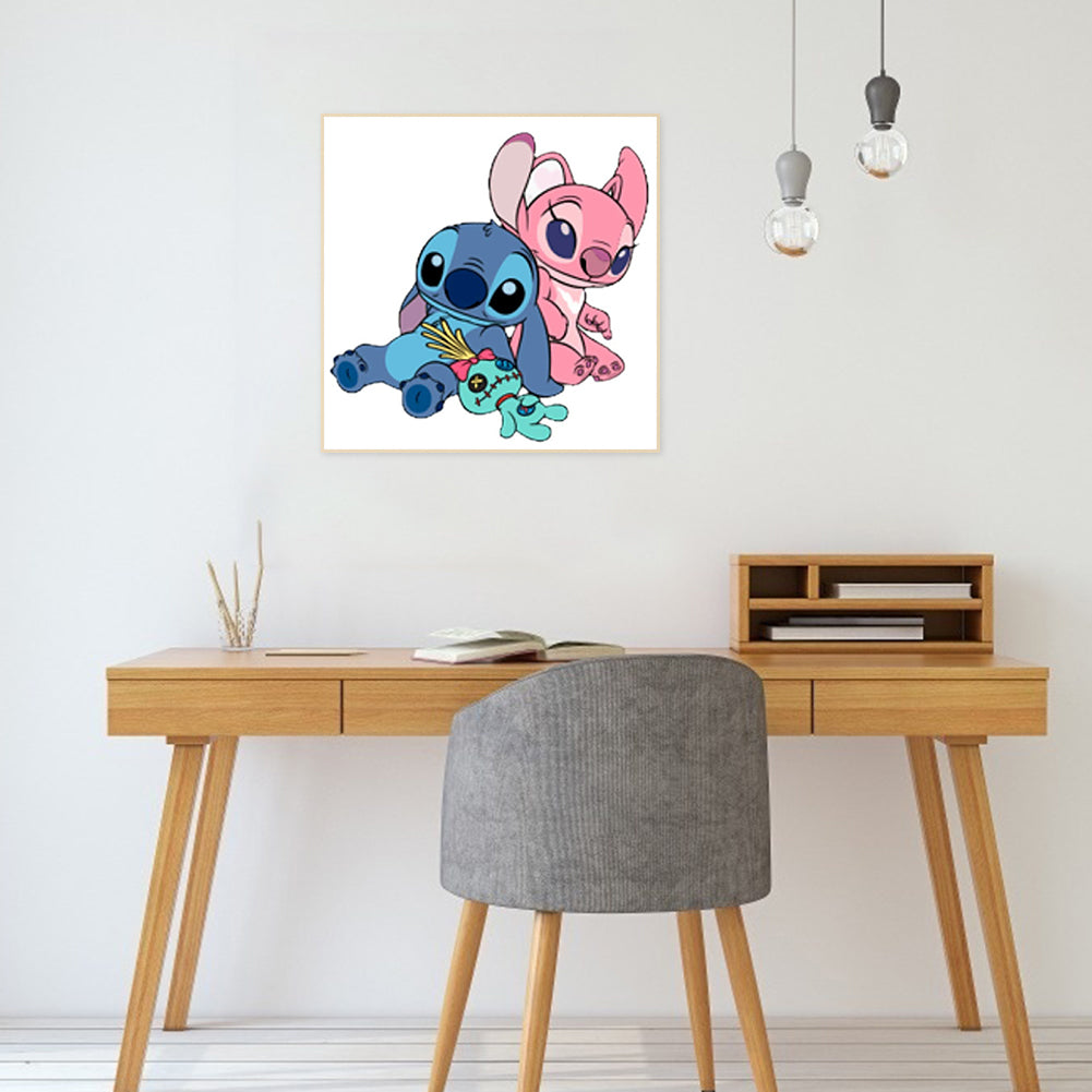 Monster Family - Full Round Drill Diamond Painting 30*30CM