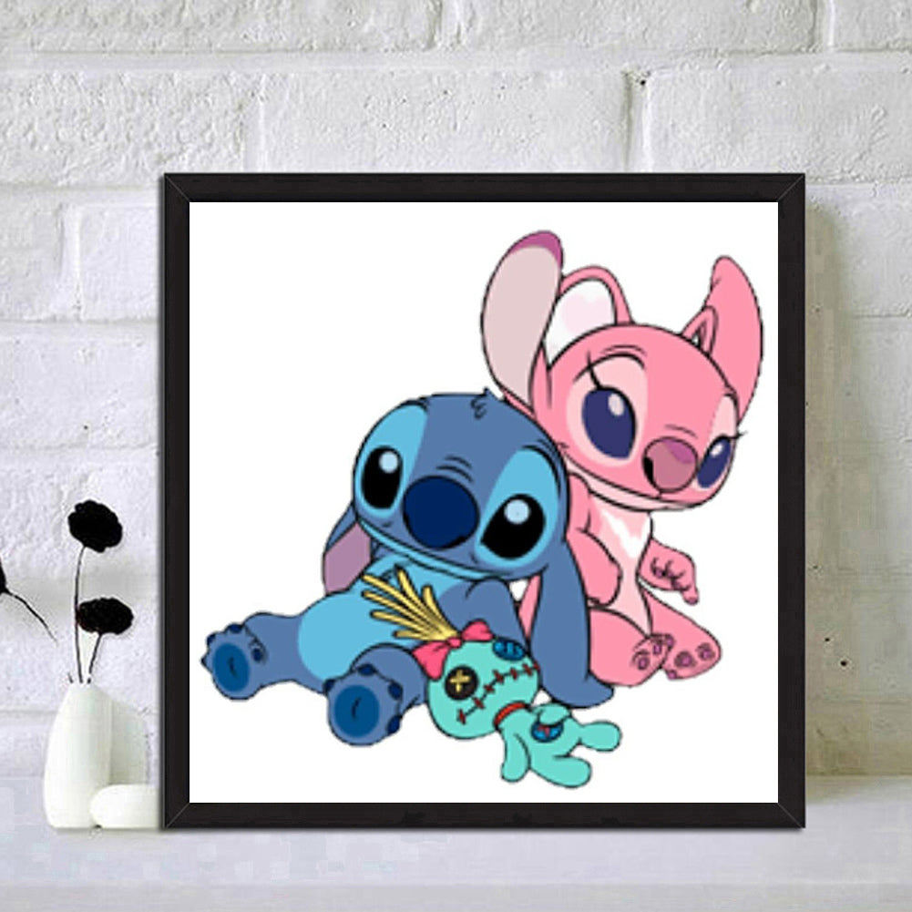 Monster Family - Full Round Drill Diamond Painting 30*30CM