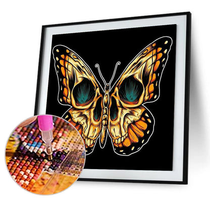Butterfly - Full Round Drill Diamond Painting 30*30CM