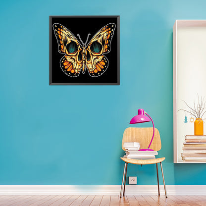 Butterfly - Full Round Drill Diamond Painting 30*30CM