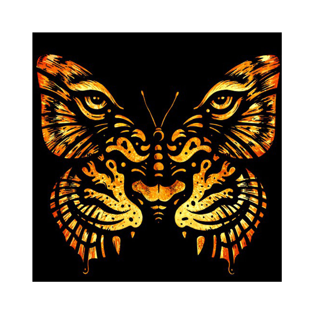Butterfly - Full Round Drill Diamond Painting 30*30CM