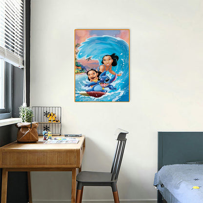 Stitch - Full Round Drill Diamond Painting 30*40CM