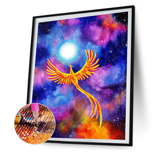 Air Phoenix - Full Round Drill Diamond Painting 30*40CM