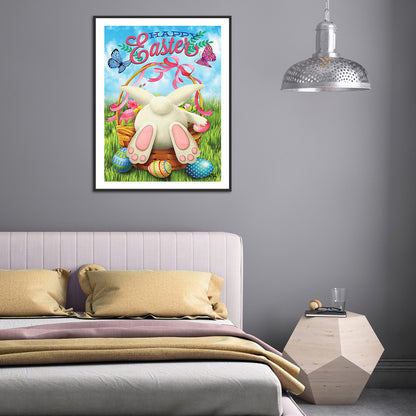 Easter Bunny - Full Round Drill Diamond Painting 30*40CM