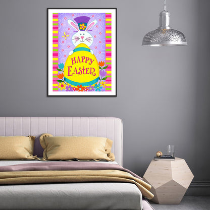 Easter Bunny - Full Round Drill Diamond Painting 30*40CM