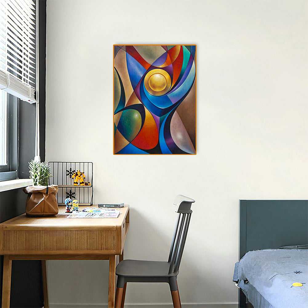 Abstract Pattern - Full Round Drill Diamond Painting 30*40CM