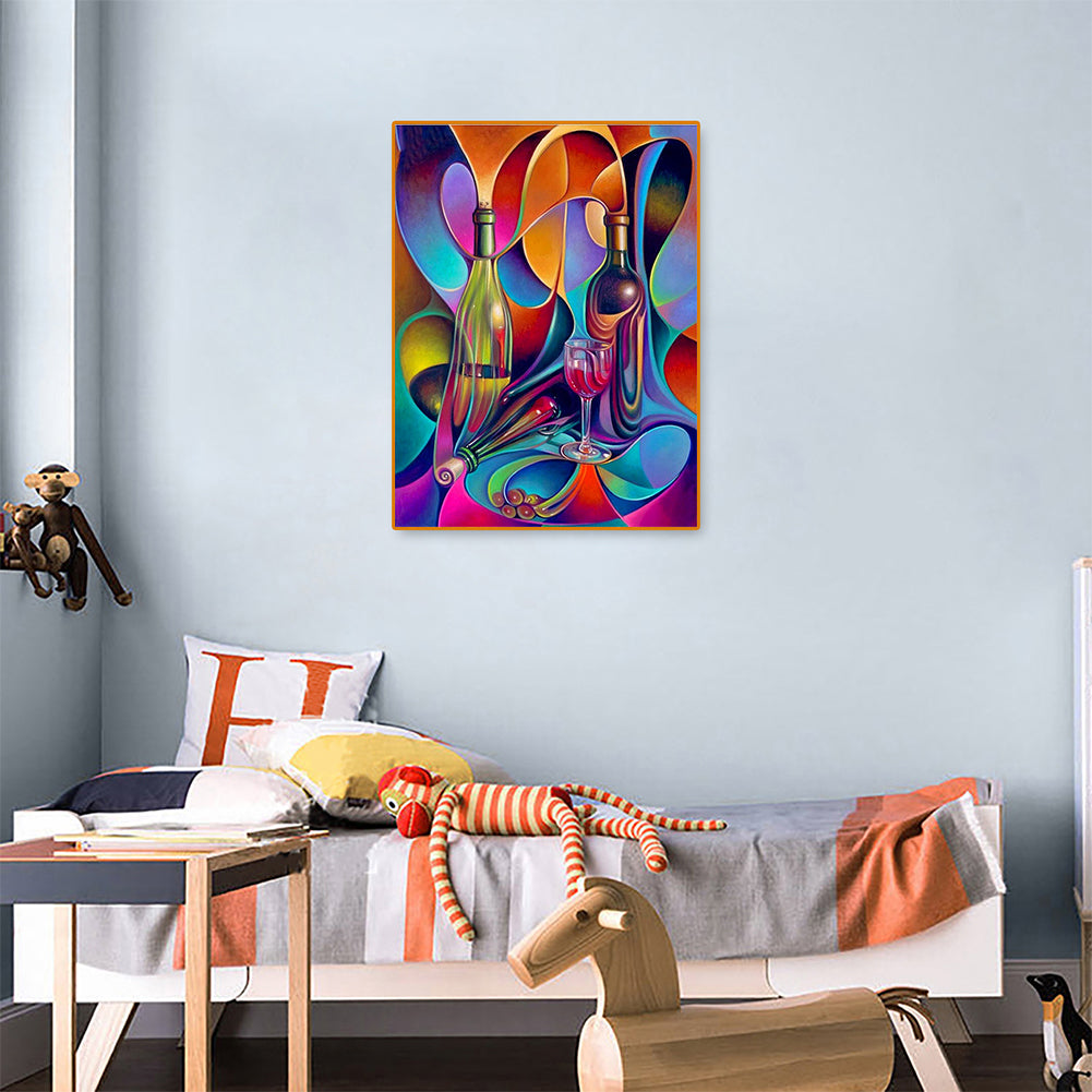 Abstract Pattern - Full Round Drill Diamond Painting 30*40CM