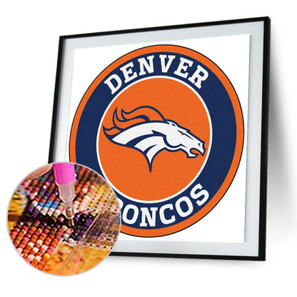 Team Logo - Full Round Drill Diamond Painting 40*40CM
