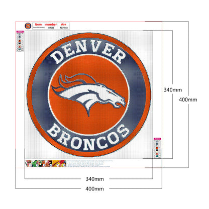 Team Logo - Full Round Drill Diamond Painting 40*40CM