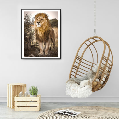 Lion - Full Square Drill Diamond Painting 30*40CM