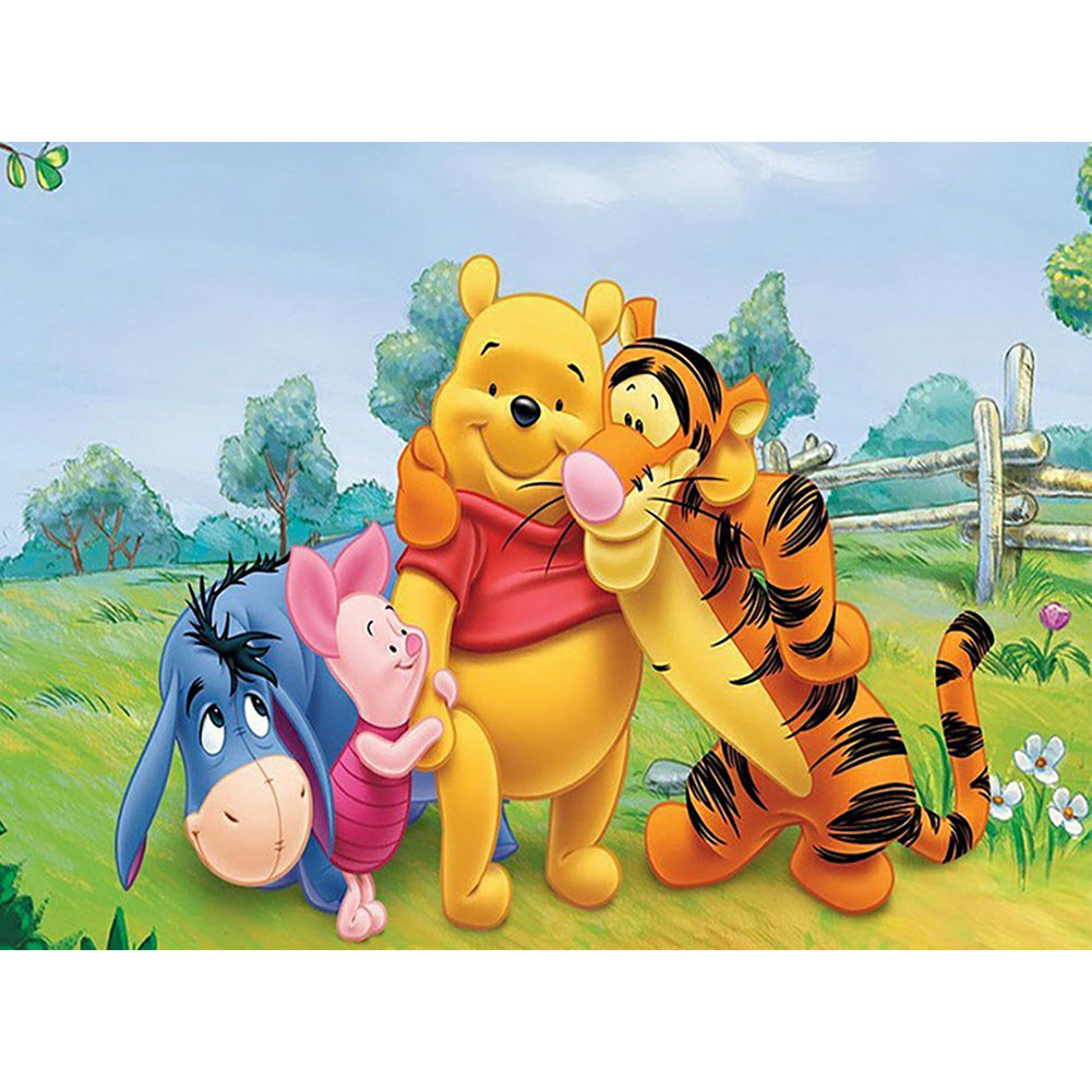 Winnie The Pooh - Full Round Drill Diamond Painting 60*50CM