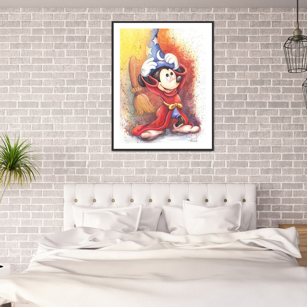 Mickey Mouse - Full Square Drill Diamond Painting 30*40CM