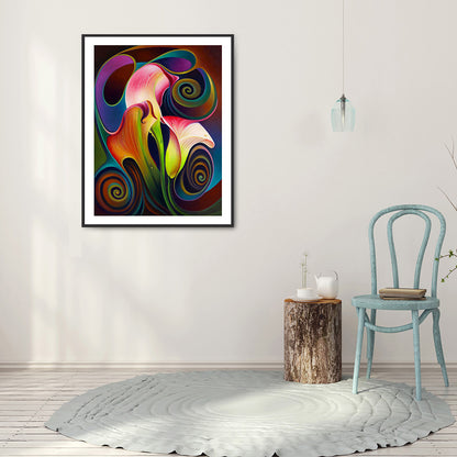 Dark - Full Round Drill Diamond Painting 40*50CM