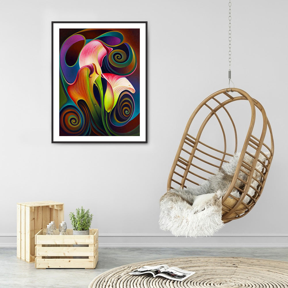 Dark - Full Round Drill Diamond Painting 40*50CM
