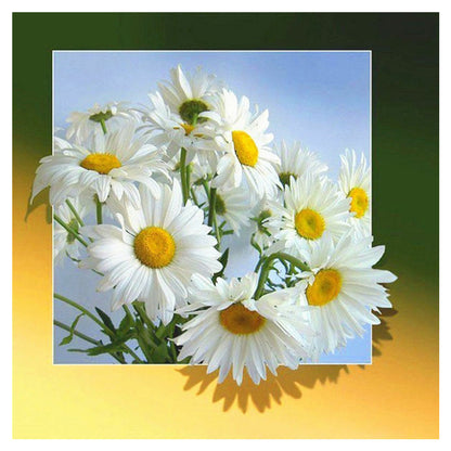 Chrysanthemum - Full Square Drill Diamond Painting 30*30CM
