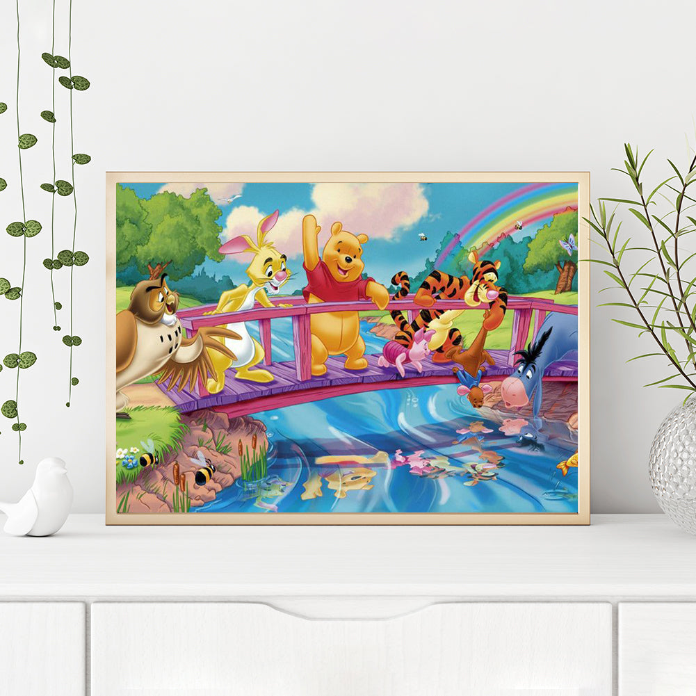 Winnie The Pooh - Full Round Drill Diamond Painting 60*50CM