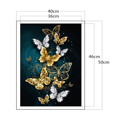 Butterfly - 11CT Counted Cross Stitch 40*50CM