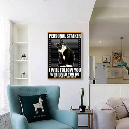 Small Animal Calligraphy And Painting - Full Round Drill Diamond Painting 30*40CM