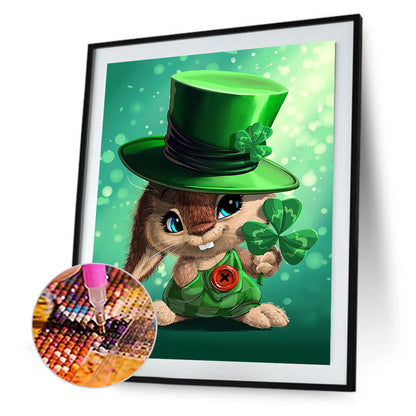 Rabbit - Full Round Drill Diamond Painting 30*40CM