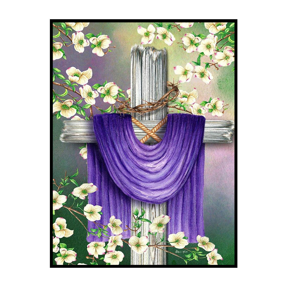 Cross - 11CT Stamped Cross Stitch 40*50CM