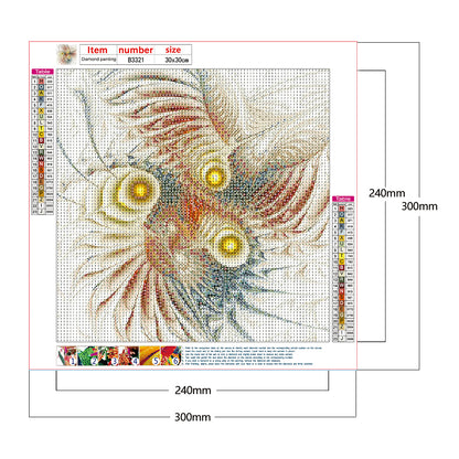 Abstract Pattern - Full Round Drill Diamond Painting 30*30CM