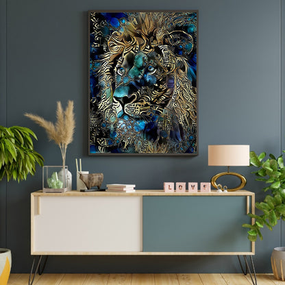 Lion - Full Square Drill Diamond Painting 30*40CM