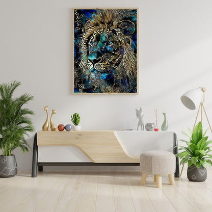 Lion - Full Square Drill Diamond Painting 30*40CM