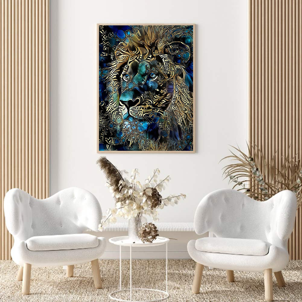 Lion - Full Square Drill Diamond Painting 30*40CM