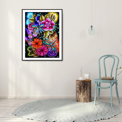 Butterfly - Full Round Drill Diamond Painting 30*40CM