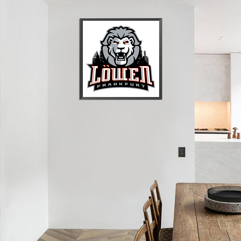 Lion Frankfurt Ice Hockey - Full Round Drill Diamond Painting 40*40CM