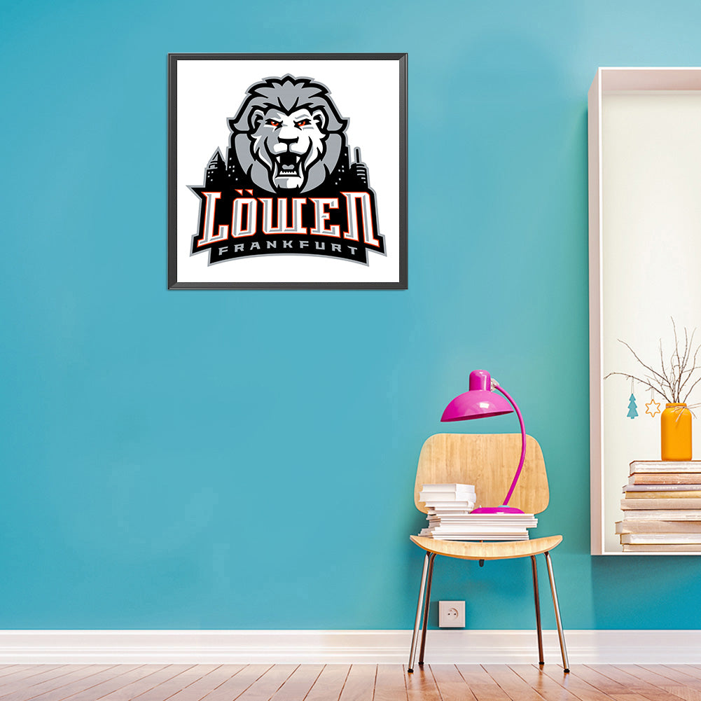 Lion Frankfurt Ice Hockey - Full Round Drill Diamond Painting 40*40CM