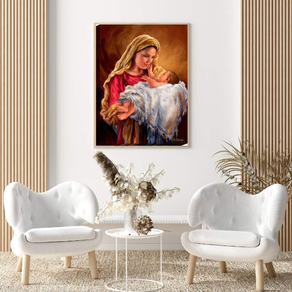 Mother'S Day - Full Round Drill Diamond Painting 30*40CM