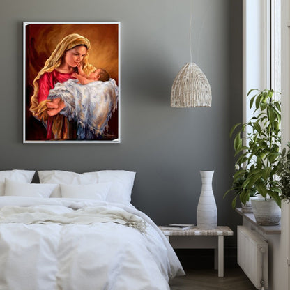 Mother'S Day - Full Round Drill Diamond Painting 30*40CM