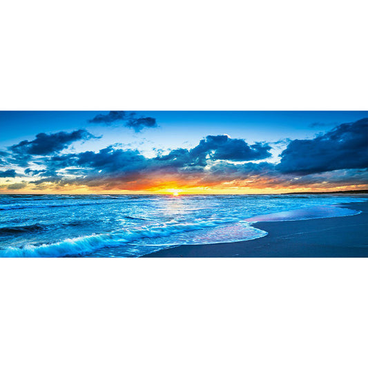 Seaside Scenery - Full Round Drill Diamond Painting 100*40CM