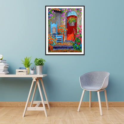 Garden - 11CT Stamped Cross Stitch 40*50CM