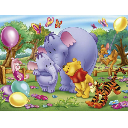 Winnie The Pooh - Full Round Drill Diamond Painting 50*40CM