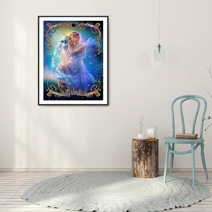 Aquarius God - Full Round Drill Diamond Painting 40*50CM