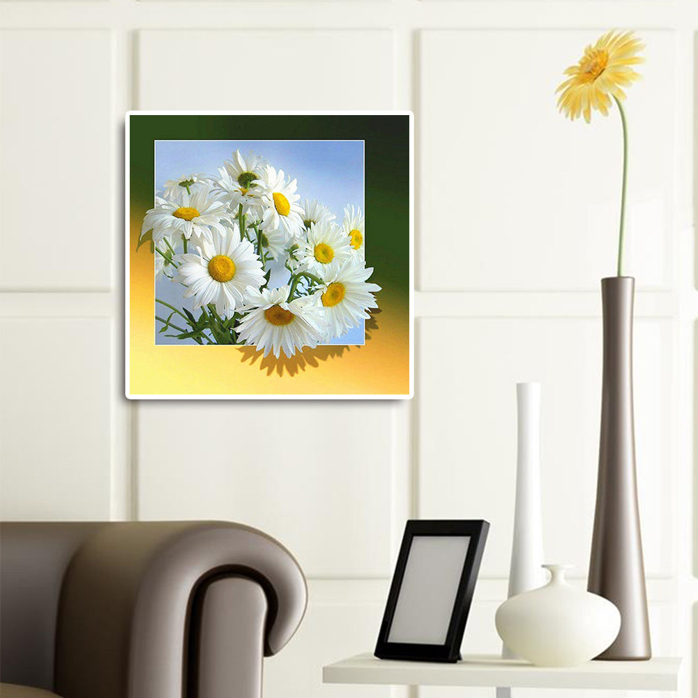 Chrysanthemum Bouquet - Full Square Drill Diamond Painting 40*40CM