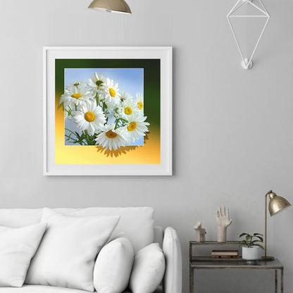 Chrysanthemum Bouquet - Full Square Drill Diamond Painting 40*40CM