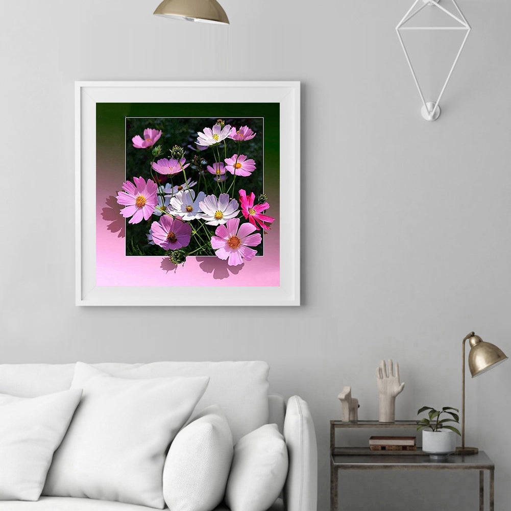 Chrysanthemum Bouquet - Full Square Drill Diamond Painting 40*40CM