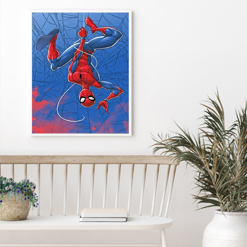 Hero Spiderman - Full Square Drill Diamond Painting 50*60CM