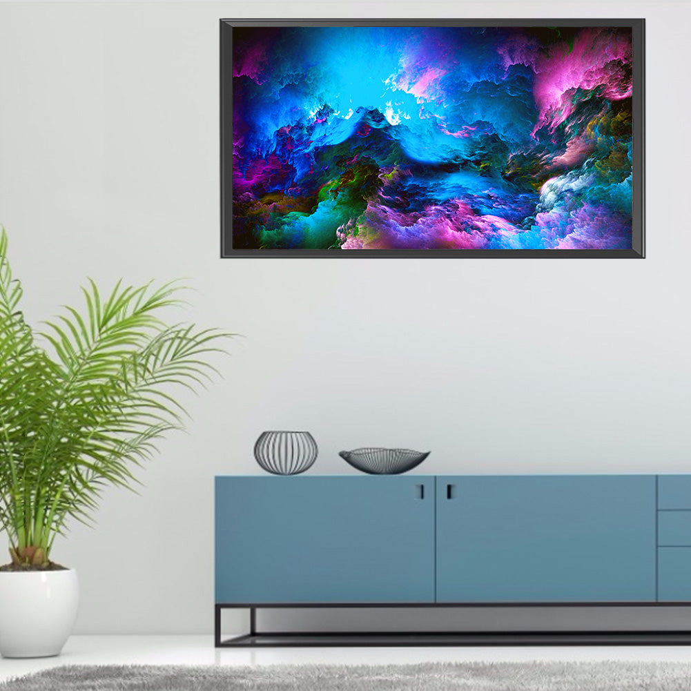 Aurora Clouds - Full Round Drill Diamond Painting 80*40CM
