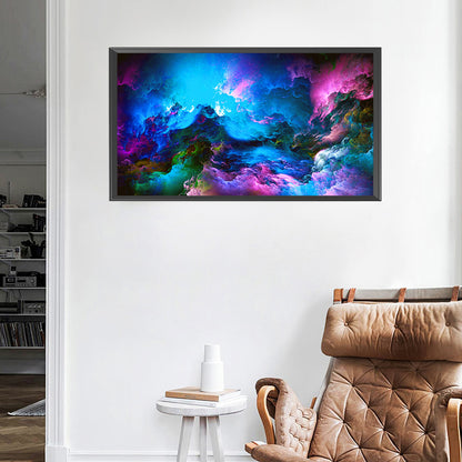 Aurora Clouds - Full Round Drill Diamond Painting 80*40CM