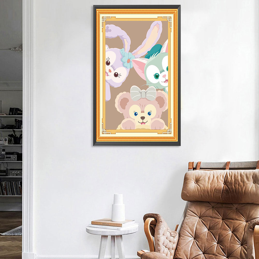 Star Dew - 11CT Stamped Cross Stitch 50*71CM