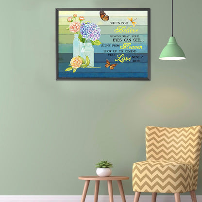 Flowers And Herbs In English - Full Round Drill Diamond Painting 50*40CM