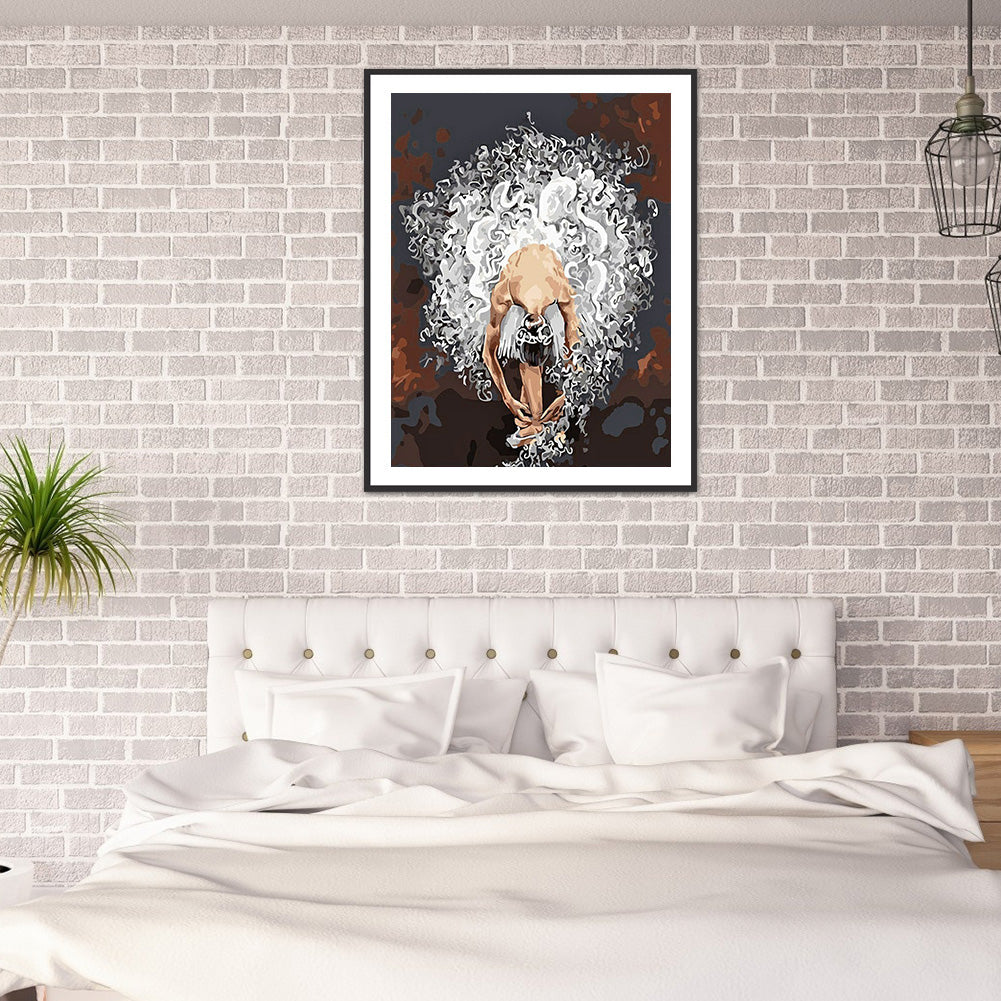 Female Dancer - Full Round Drill Diamond Painting 50*60CM