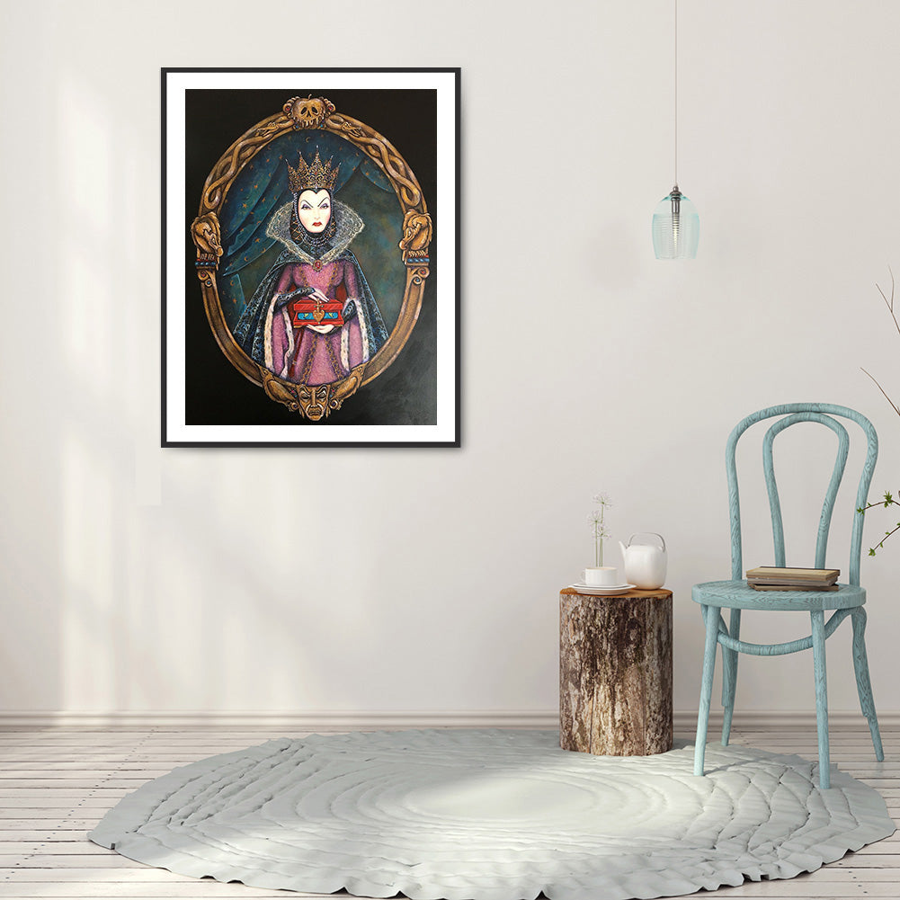 Mirror Witch - Full Round Drill Diamond Painting 40*50CM