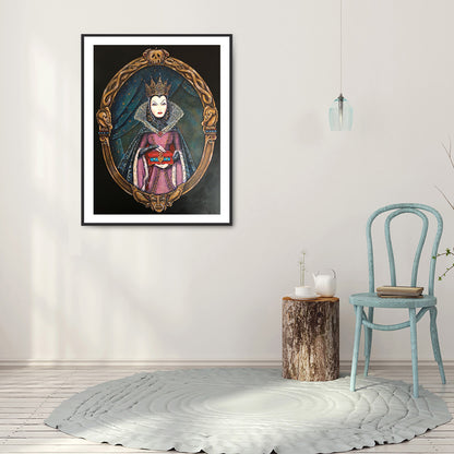 Mirror Witch - Full Round Drill Diamond Painting 40*50CM