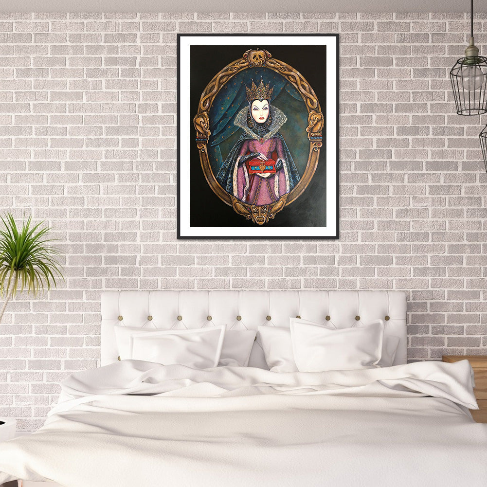 Mirror Witch - Full Round Drill Diamond Painting 40*50CM